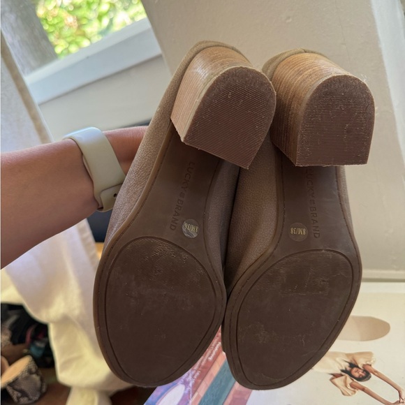 Lucky brand leather mule - Grey size 8 - Picture 4 of 8